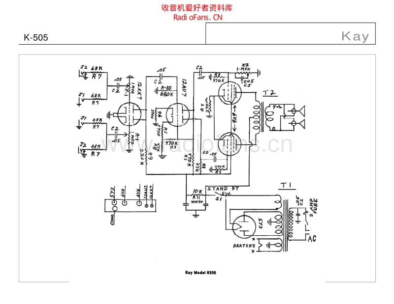 Kay_k5xx_k7xx_k8xx 电路图 维修原理图.pdf_第2页