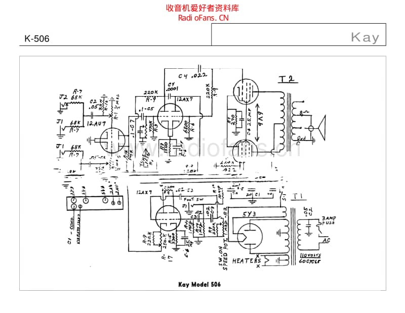 Kay_k5xx_k7xx_k8xx 电路图 维修原理图.pdf_第3页