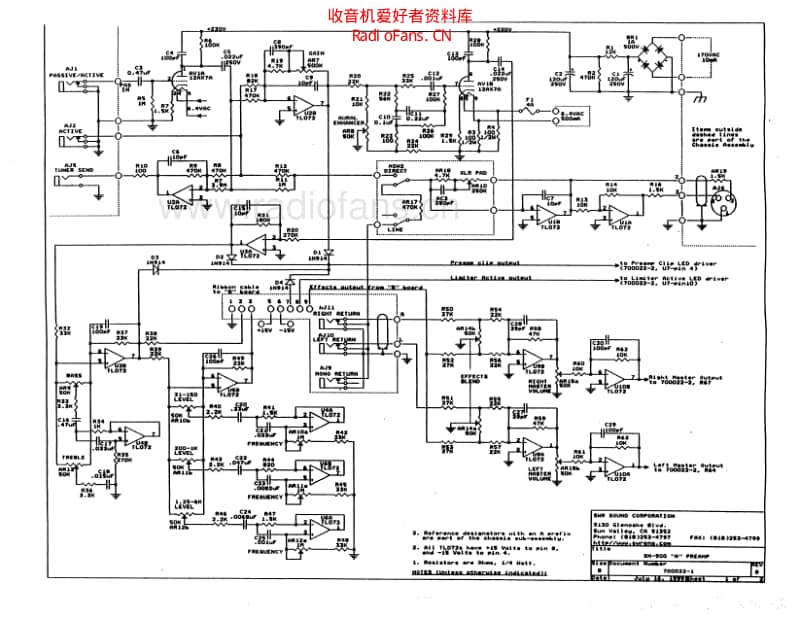 Swr_sm900_preamp 电路图 维修原理图.pdf_第1页