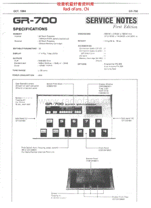 Roland_gr_700_service_manual 电路图 维修原理图.pdf