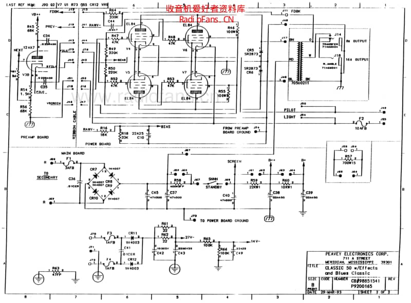 Peavey_classic50 电路图 维修原理图.pdf_第2页