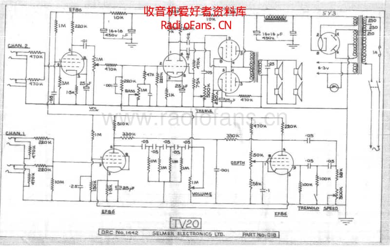 Selmer_tv20 电路图 维修原理图.pdf_第1页