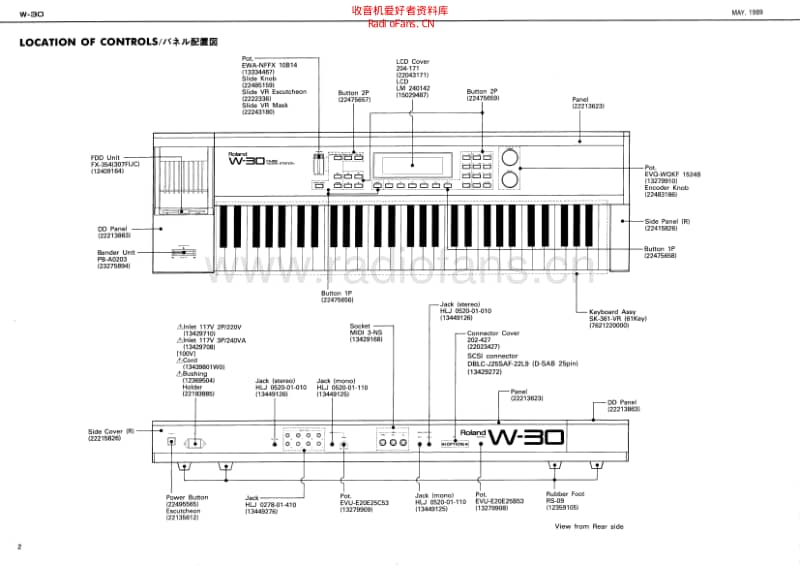 Roland_w_30_service_manual 电路图 维修原理图.pdf_第2页