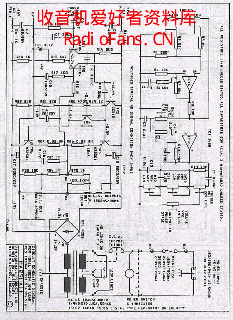 Marshall_lead12_12w_3005_5005 电路图 维修原理图.pdf_第2页