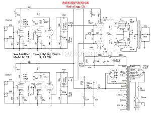 Vox_ac50 电路图 维修原理图.pdf