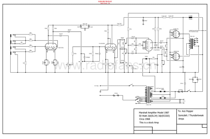 Marshall_68_1987 电路图 维修原理图.pdf_第1页