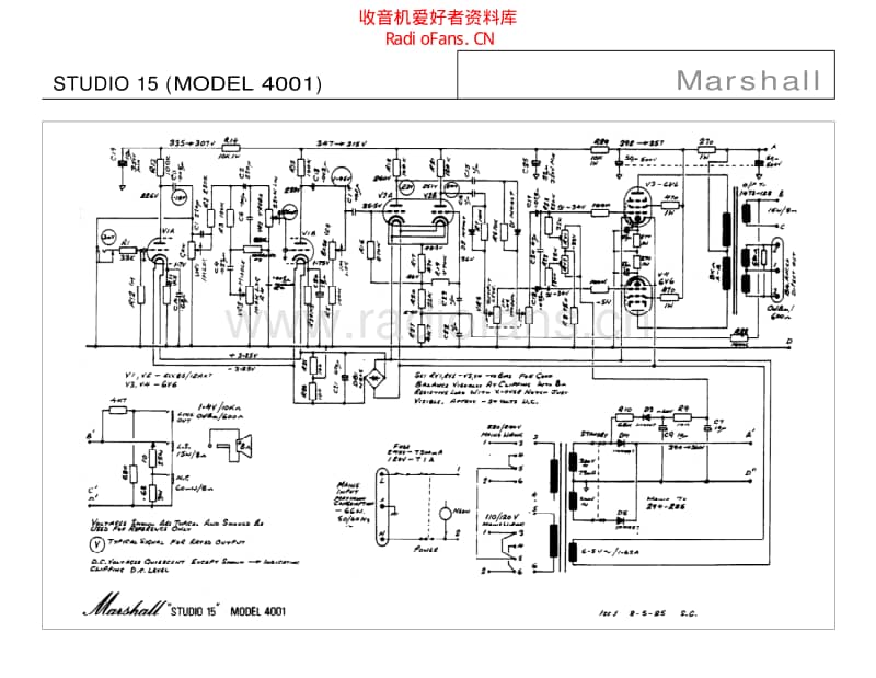 Marshall_studio_15_4001 电路图 维修原理图.pdf_第1页