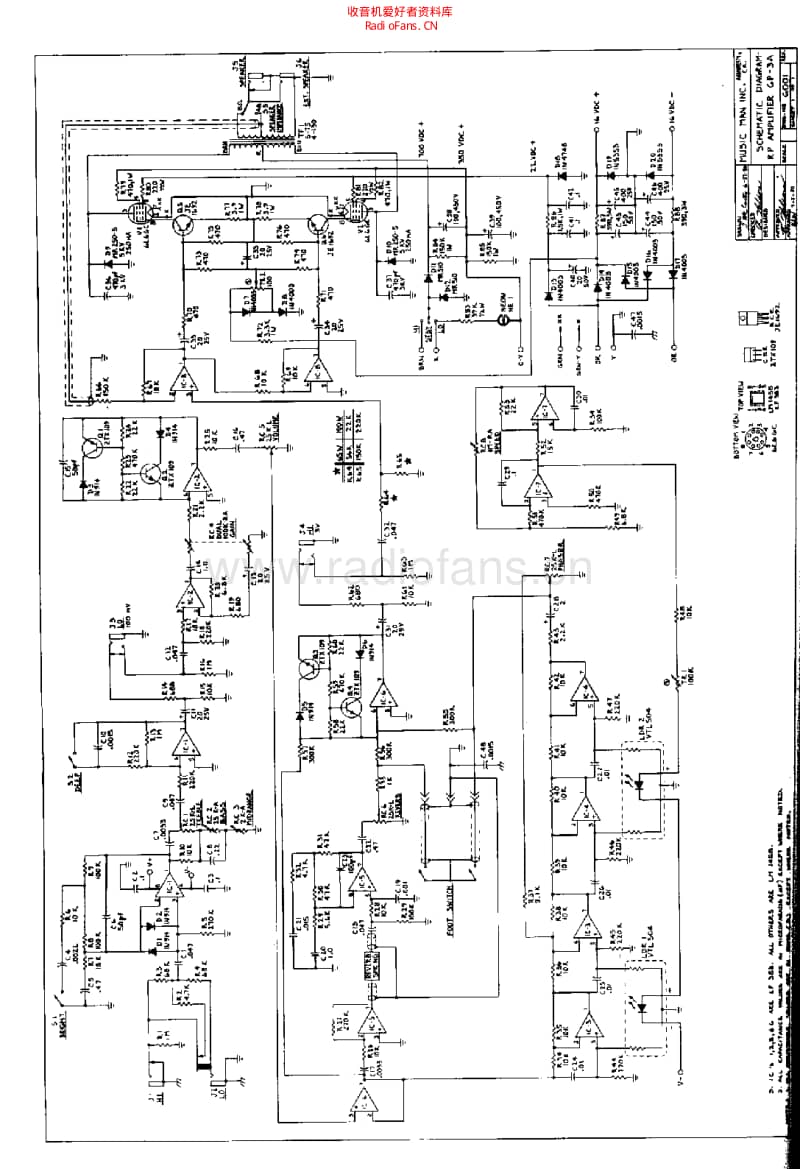 Musicman_gp3a 电路图 维修原理图.pdf_第1页