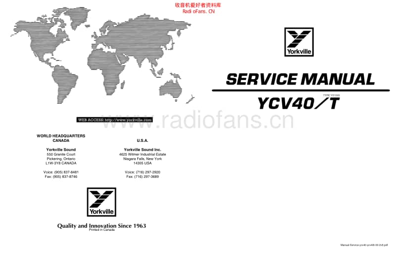 Traynor_ycv40_sm 电路图 维修原理图.pdf_第1页