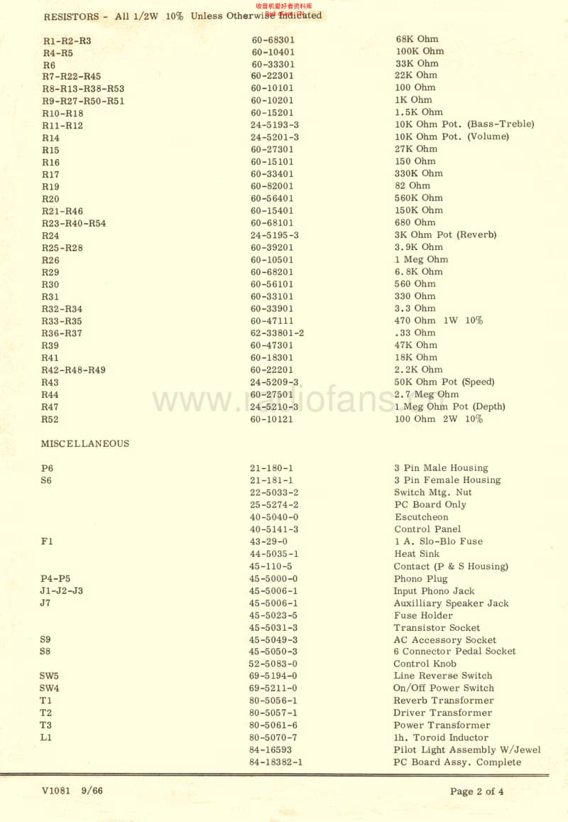 Vox_berkley_ii_v1081 电路图 维修原理图.pdf_第3页