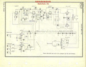 National_1215_early1950s 电路图 维修原理图.pdf