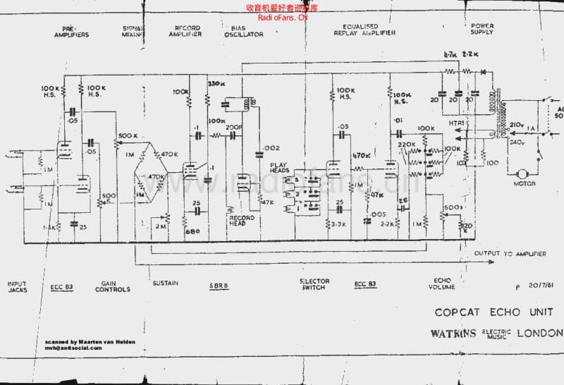 Watkins_copycat_echo 电路图 维修原理图.pdf_第1页