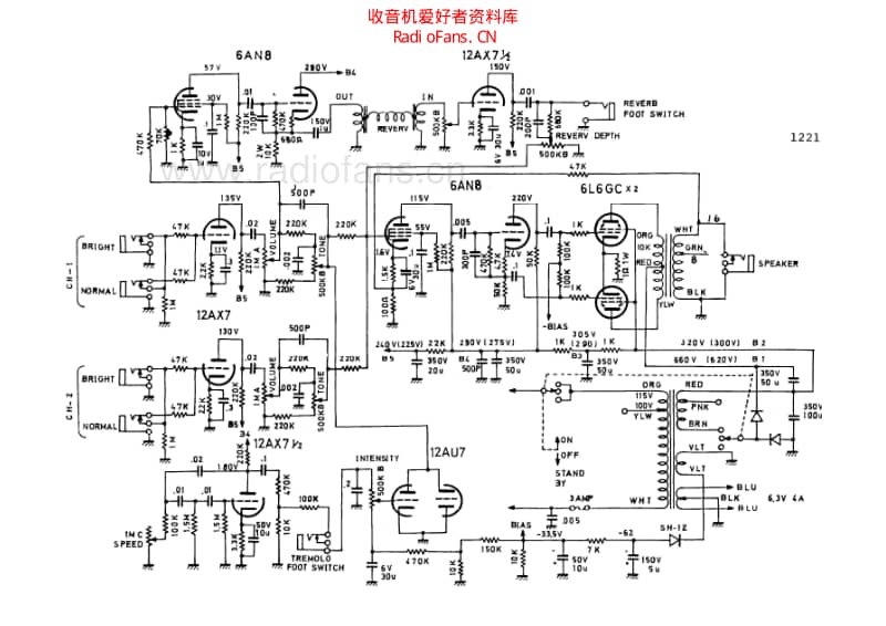 Unicord_1221 电路图 维修原理图.pdf_第1页