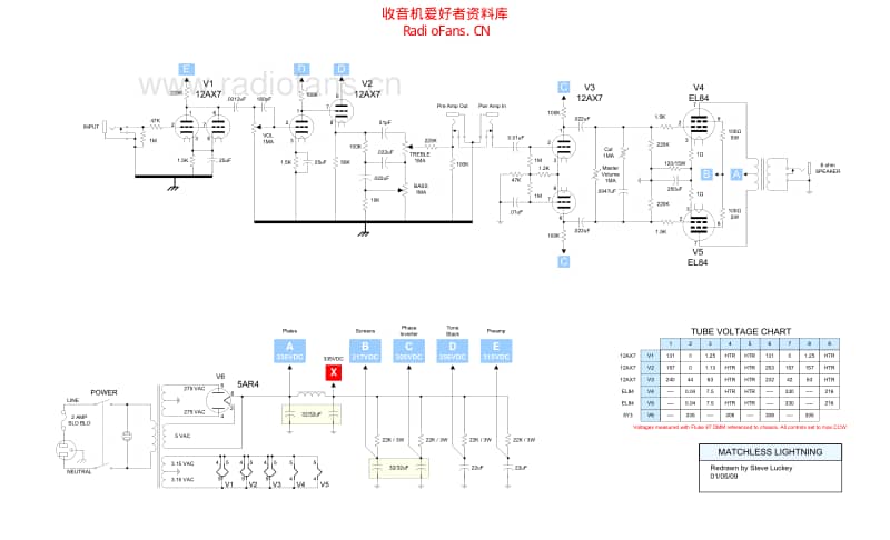 Matchless_lightning 电路图 维修原理图.pdf_第1页