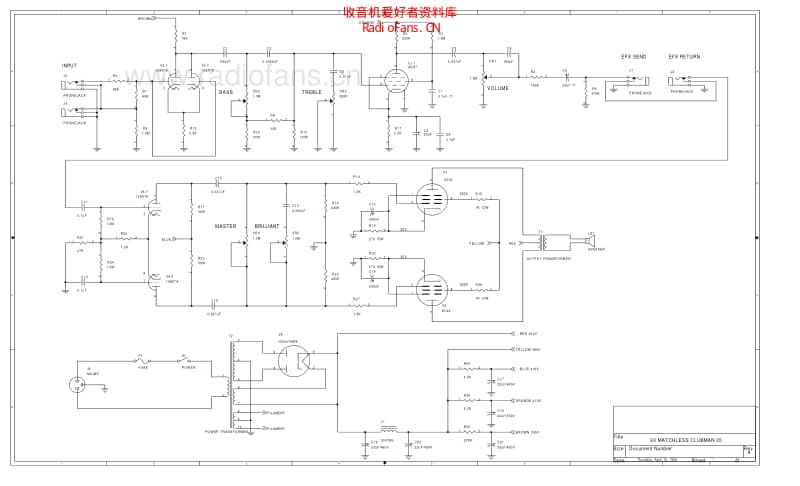 Matchless_clubman 电路图 维修原理图.pdf_第1页