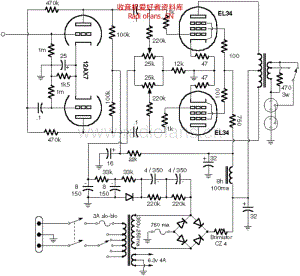 Vox_ac50_poweramp 电路图 维修原理图.pdf