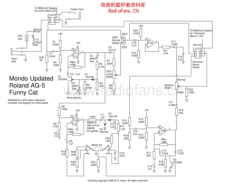 Roland_funny_cat_schematic 电路图 维修原理图.pdf_第3页