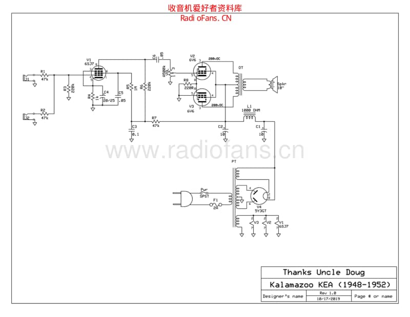 Kalamazoo_KEA 电路图 维修原理图.pdf_第1页