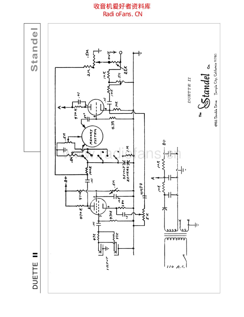 Standel_duette_ii_drumdelay 电路图 维修原理图.pdf_第1页