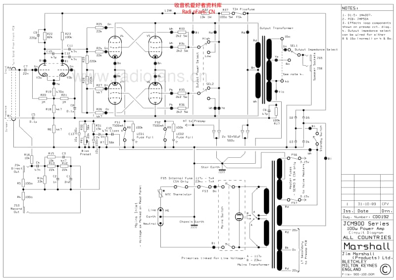 Marshall_jcm900_dual_reverb_jmp50a_poweramp_psu_cd0192_100_iss1 电路图 维修原理图.pdf_第1页