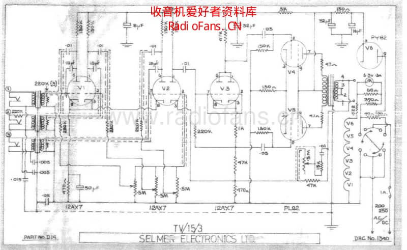 Selmer_tv15 电路图 维修原理图.pdf_第1页