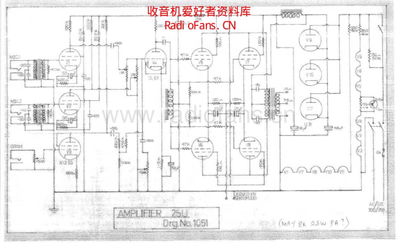 Selmer_truvoice_universal_25u 电路图 维修原理图.pdf_第1页