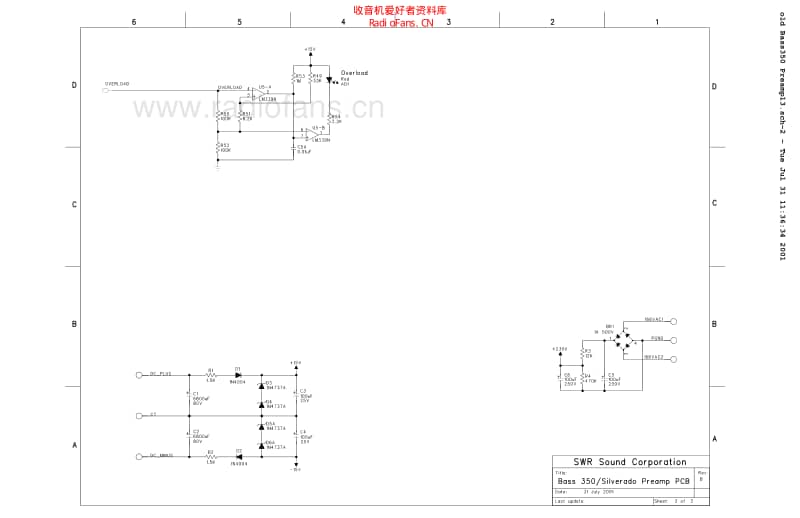 Swr_bass_350_preamp 电路图 维修原理图.pdf_第2页