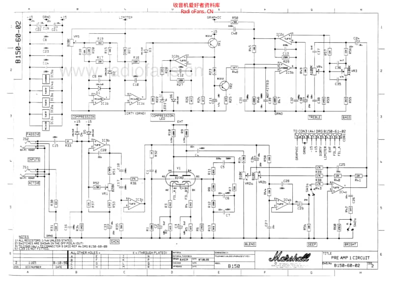 Marshall_b150 电路图 维修原理图.pdf_第2页