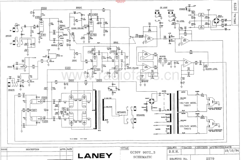 Laney_gc30v 电路图 维修原理图.pdf_第1页