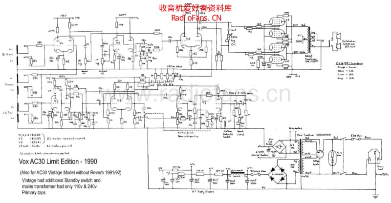 Vox_ac30ltd 电路图 维修原理图.pdf_第1页