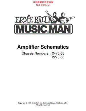 Musicman_2475_65_2275_65 电路图 维修原理图.pdf