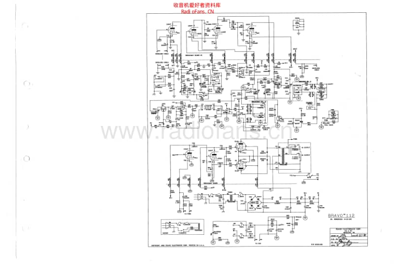 Peavey_bravo 电路图 维修原理图.pdf_第1页