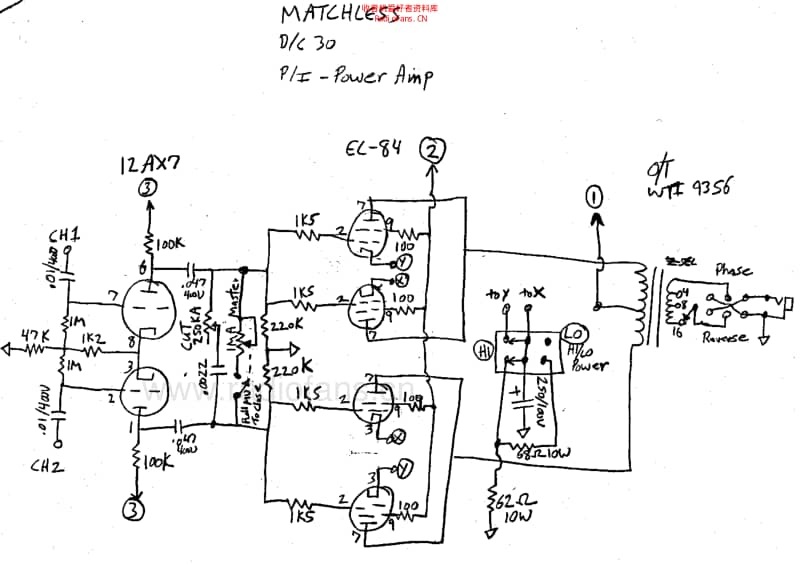 Matchless_dc30_old 电路图 维修原理图.pdf_第3页