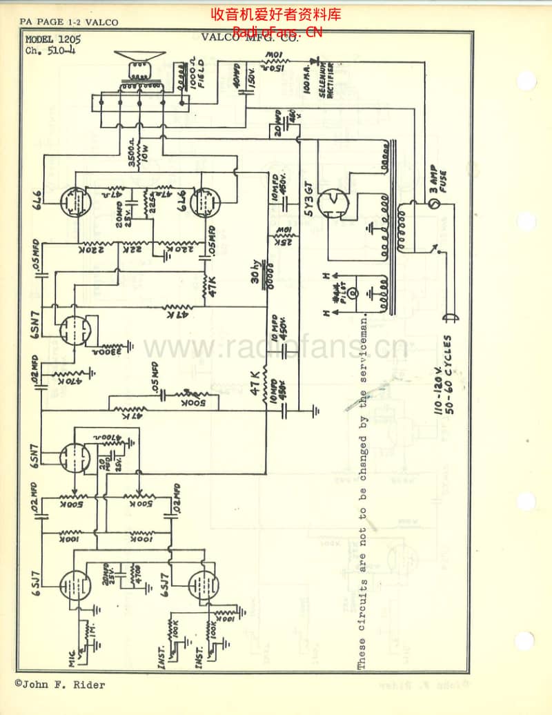 Valco_valco_1205 电路图 维修原理图.pdf_第1页