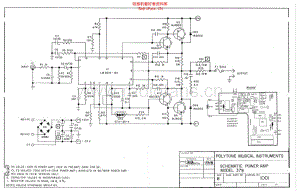 Polytone_378_power_amp_schematic 电路图 维修原理图.pdf