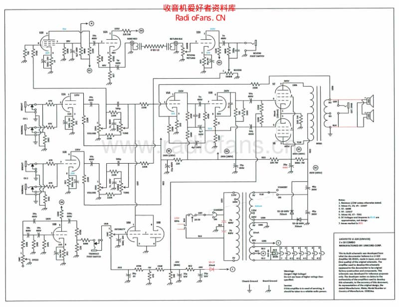 Univox_Lafayette_U320 电路图 维修原理图.pdf_第2页