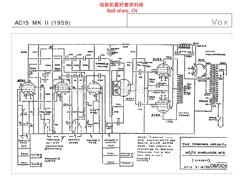 Vox_ac15_mk_ii 电路图 维修原理图.pdf_第1页