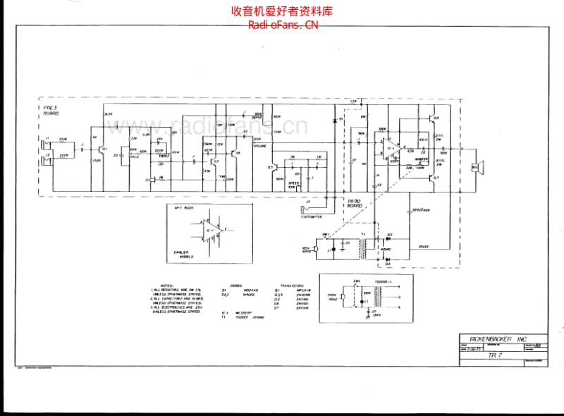 Rickenbacker_tr7 电路图 维修原理图.pdf_第1页