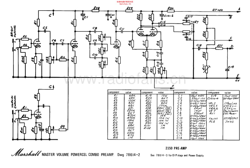 Marshall_jmp_powercell_100w_2150 电路图 维修原理图.pdf_第1页