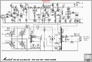 Marshall_jcm800_superbass_100w_1992 电路图 维修原理图.pdf