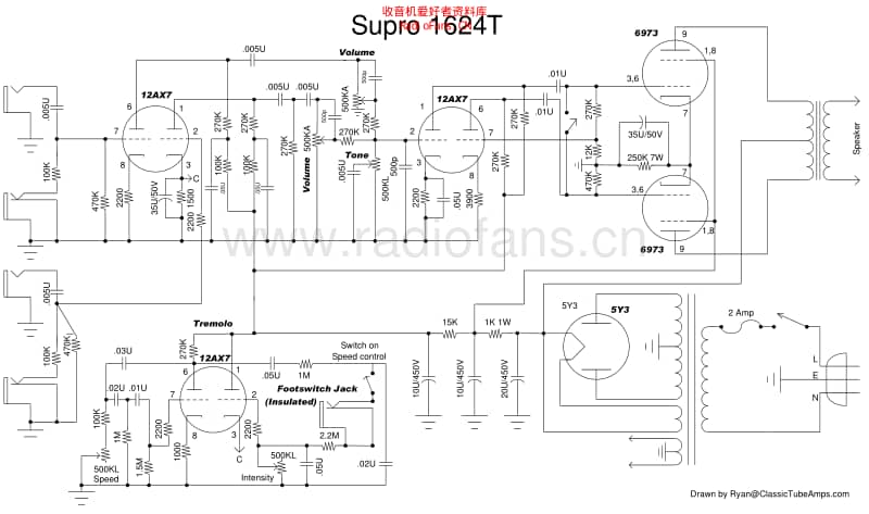 Supro_1624t_schematic_263 电路图 维修原理图.pdf_第1页