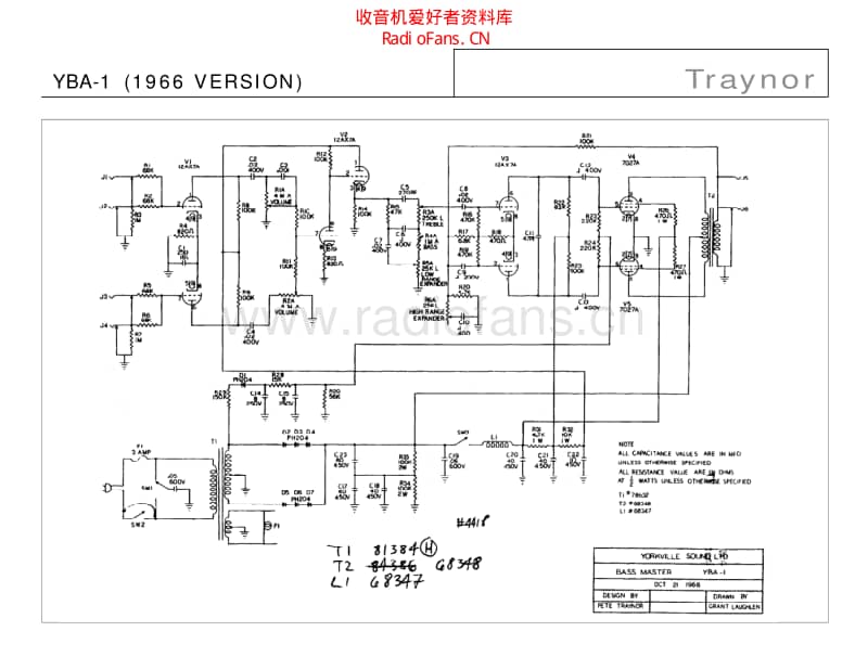 Traynor_yba_1_yba_4_bass_master 电路图 维修原理图.pdf_第3页