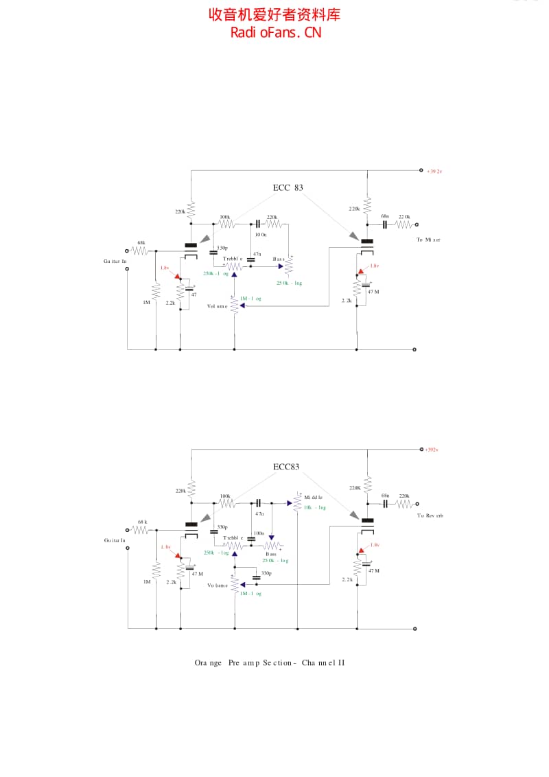 Orange_hustler125_mkiii_125w 电路图 维修原理图.pdf_第2页