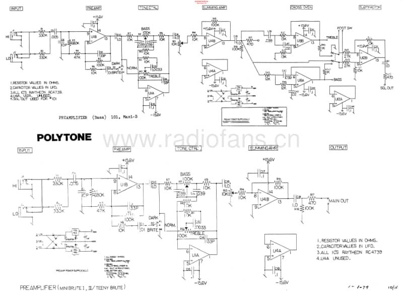 Polytone_preamp_1_79_schematics 电路图 维修原理图.pdf_第1页