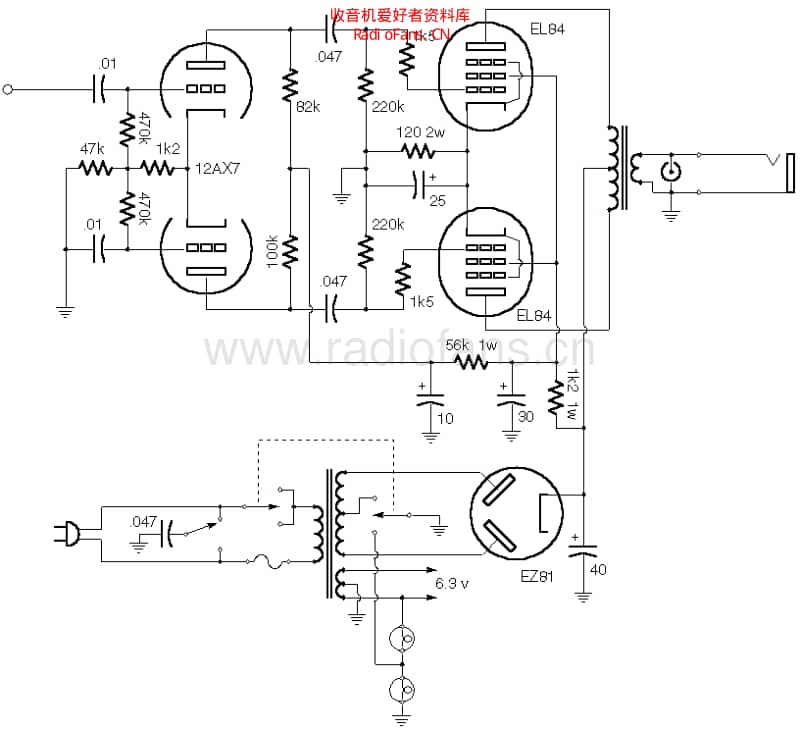 Vox_berkley_poweramp 电路图 维修原理图.pdf_第1页