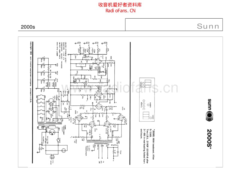 Sunn_2000s 电路图 维修原理图.pdf_第2页