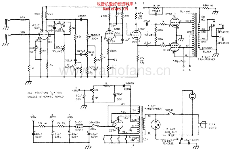 Sunn_200s 电路图 维修原理图.pdf_第1页