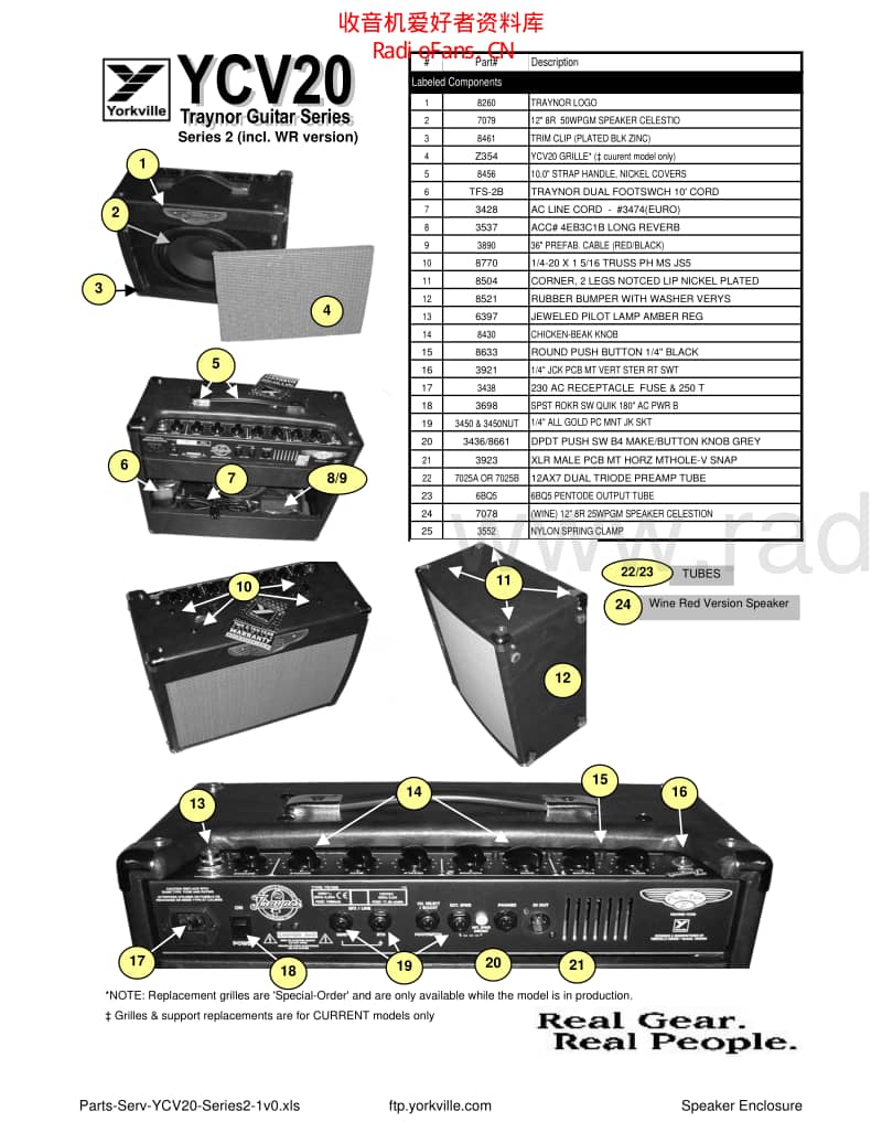 Traynor_ycv20 电路图 维修原理图.pdf_第3页