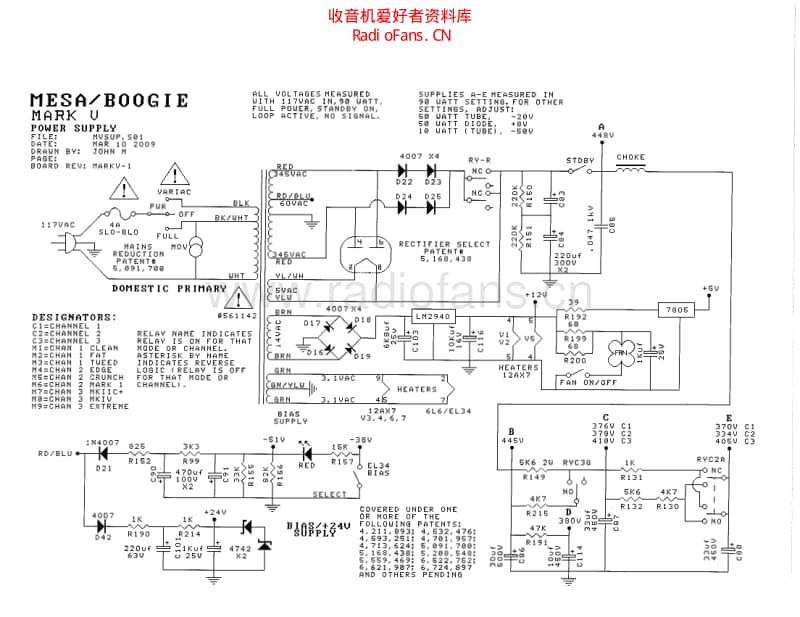 Mesaboogiemark_v 电路图 维修原理图.pdf_第1页