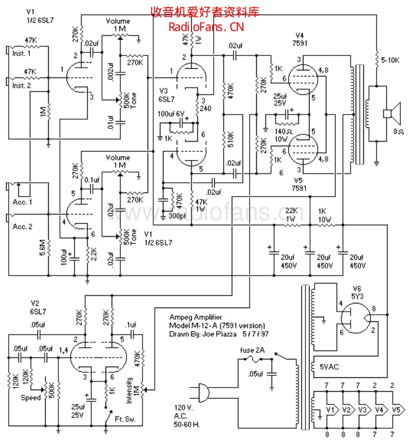 M12_7591a 电路图 维修原理图.pdf_第1页